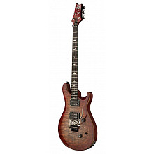 Электрогитара PRS SE Custom 24 Floyd Rose Charcoal Cherry Burst 3 Электрогитара PRS SE Custom 24 Floyd Rose Charcoal Cherry Burst 3