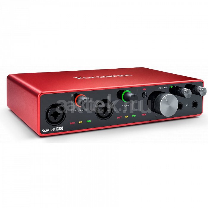 Аудио интерфейс USB FOCUSRITE Scarlett 8i6 3rd Gen 3