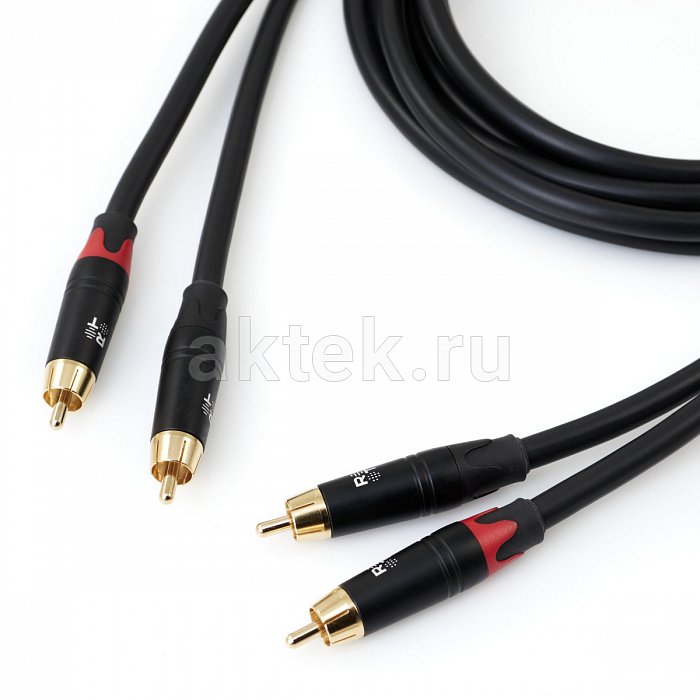 Кабель межблочный Radiotehnika Volna M02 2RCA-2RCA 0.5 м