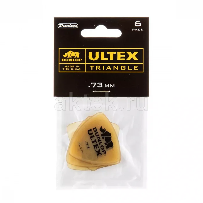 Dunlop 426P073 Ultex Triangle 6Pack медиаторы, 6 шт 4