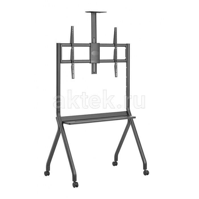 Digis DSM-P1296 Black мобильная стойка ТВ 55–100″ VESA900×600 до120кг