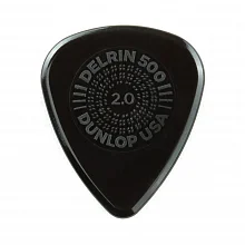 Dunlop 450R200 Delrin 500 Primegrip 72Pack медиаторы, 2 мм