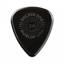 Dunlop 450R200 Delrin 500 Primegrip 72Pack медиаторы, 2 мм