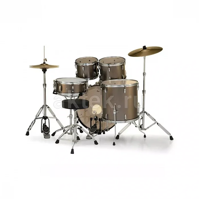 Pearl RS525SC/C707 ударная установка, 5 барабанов, стойки, тарелки, педаль 4