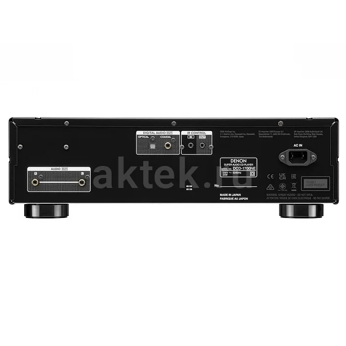 DENON DCD-1700NE Silver CD-проигрыватель 2