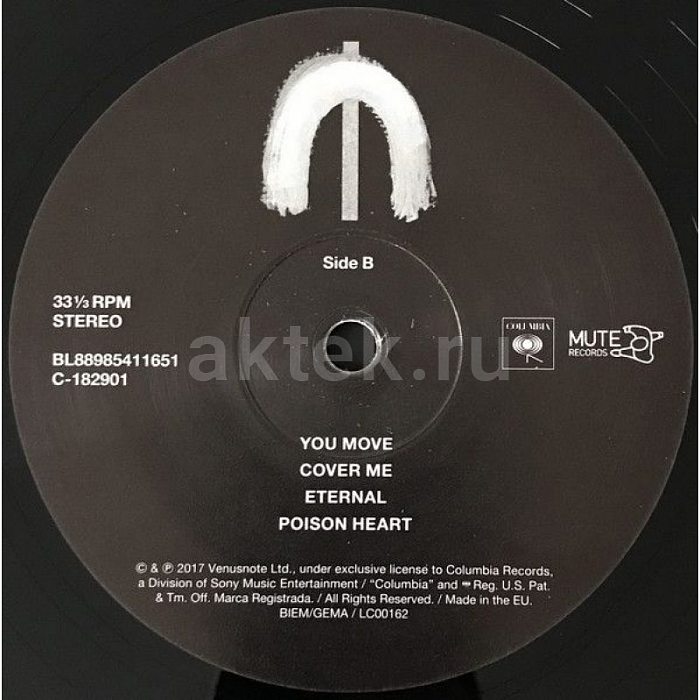 Виниловая пластинка DEPECHE MODE - SPIRIT BLACK VINYL 12" 4