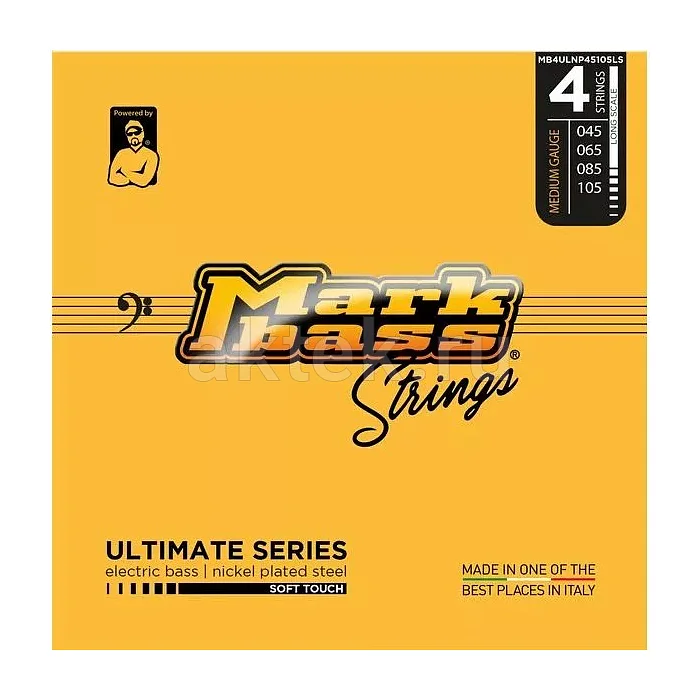 Markbass Ultimate Series MB4ULNP45105LS комплект струн, калибр 45-105