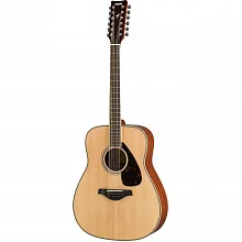 Yamaha FG820-12 двенадцатиструнная гитара, 12 струн