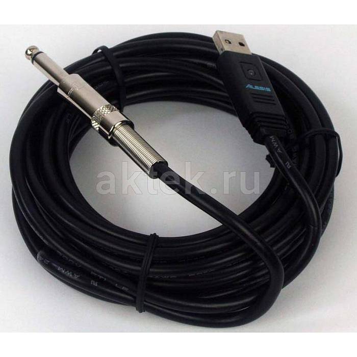 USB кабель для гитары ALESIS Guitar Link Plus 2