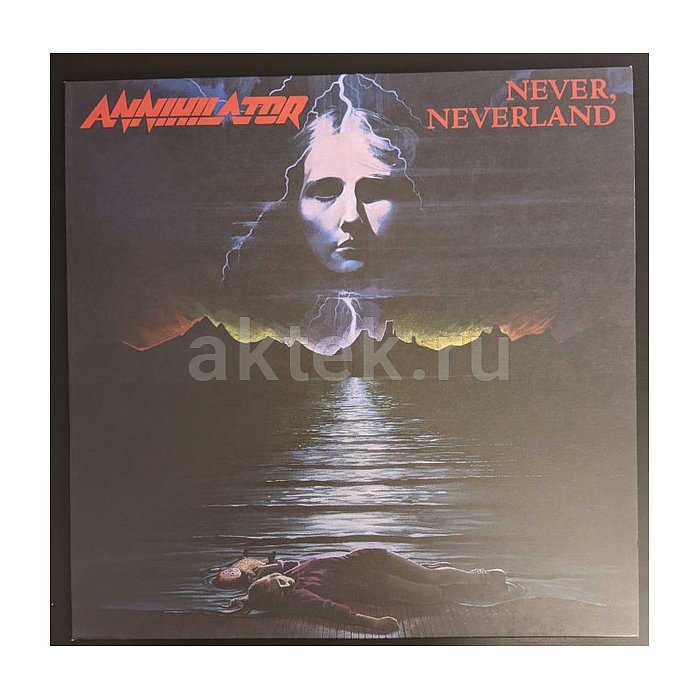Виниловая пластинка ANNIHILATOR - NEVER, NEVERLAND 180 GRAM BLACK VINYL 12"
