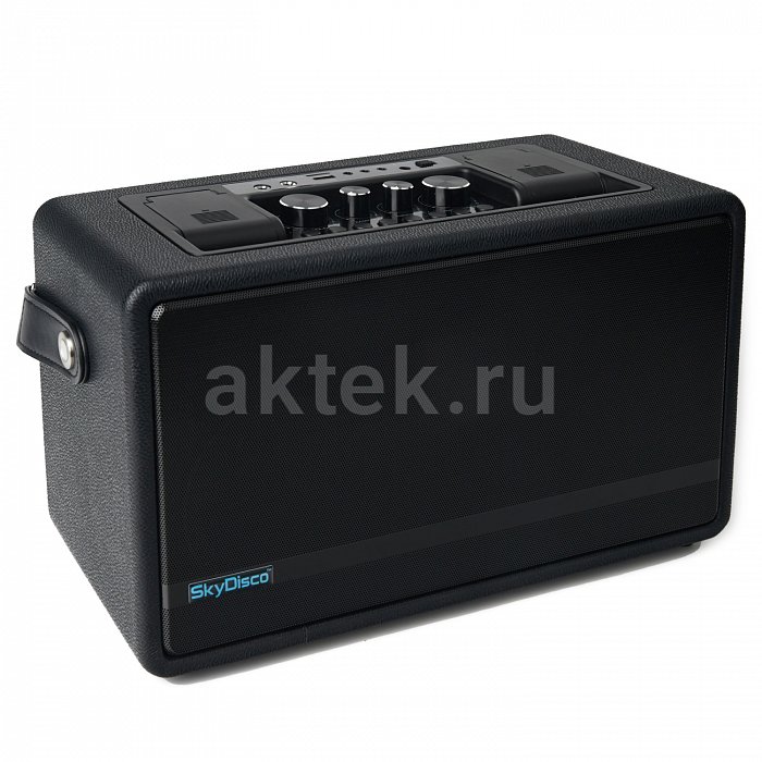 Портативная караоке-колонка с микрофонами SkyDisco YKM23 200 Вт 11