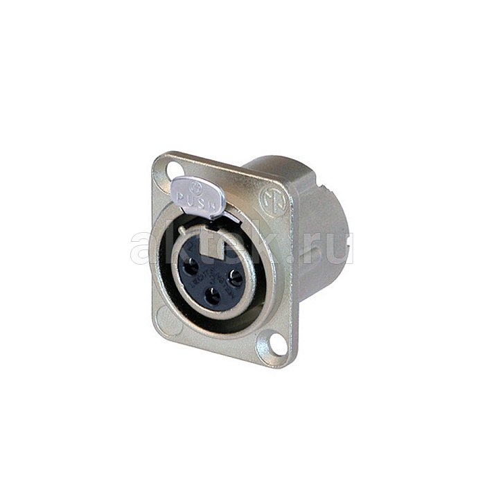 NEUTRIK NC3FD-LX разъём XLR, гнездо, IP40 2