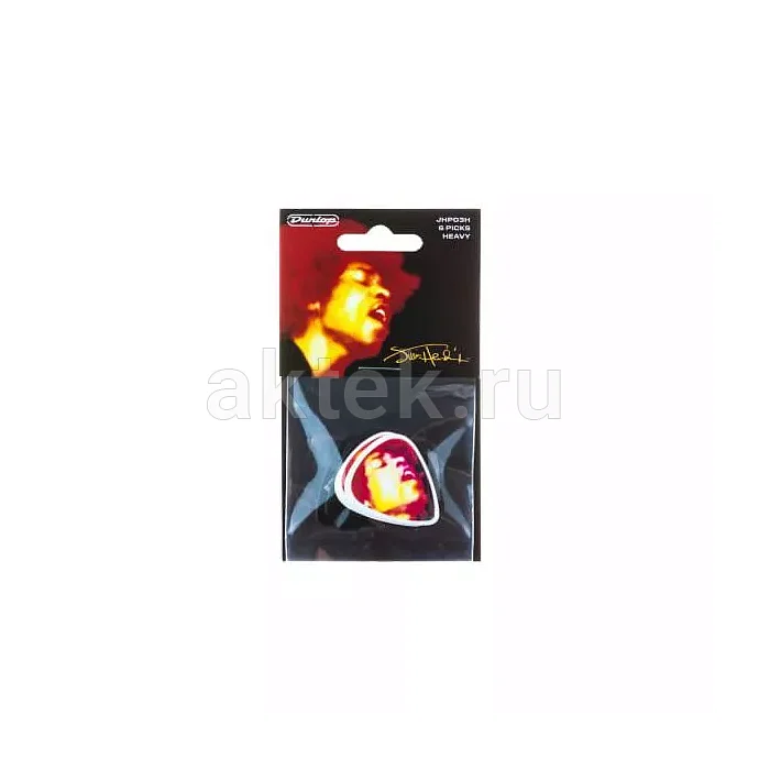 Dunlop JHP03H Jimi Hendrix Electric Ladyland медиаторы, жёсткие, 6 шт