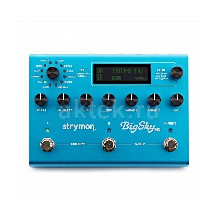 Педаль эффектов реверберации Strymon Big Sky MX