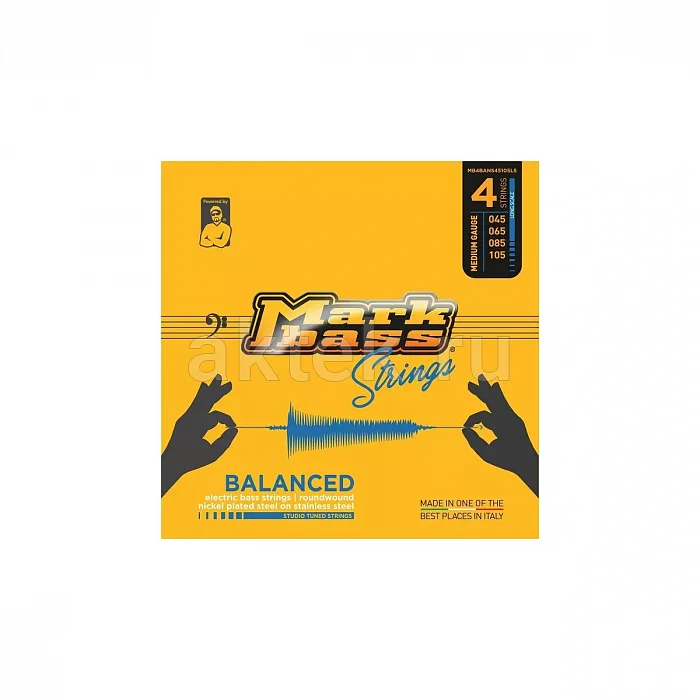 Markbass Balanced Series MB4BANS45105LS комплект струн, калибр 45-105