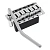 Gotoh 510T-FE2-C тремоло Strat, 6 винтов, стальные сёдла, FST