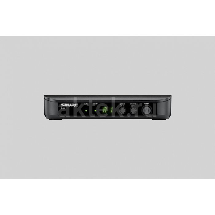Shure BLX4E аналоговый приёмник радиосистемы BLX 662–686МГц с QuickScan