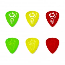 Dunlop RWP01XH Rev. Willy's Mexican Lottery медиаторы, 6 шт 3 Dunlop RWP01XH Rev. Willy's Mexican Lottery медиаторы, 6 шт 3