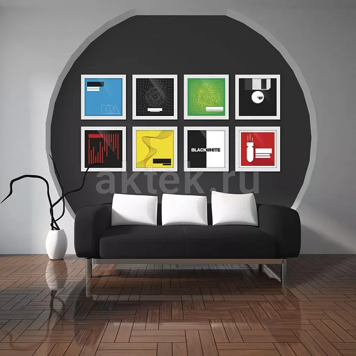 Glorious Vinyl Frame Set White три рамки для обложек 12″ 3