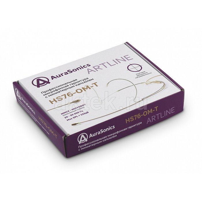 AuraSonics ARTLINE HS76-OM-T конденсаторный круговой микрофон 3