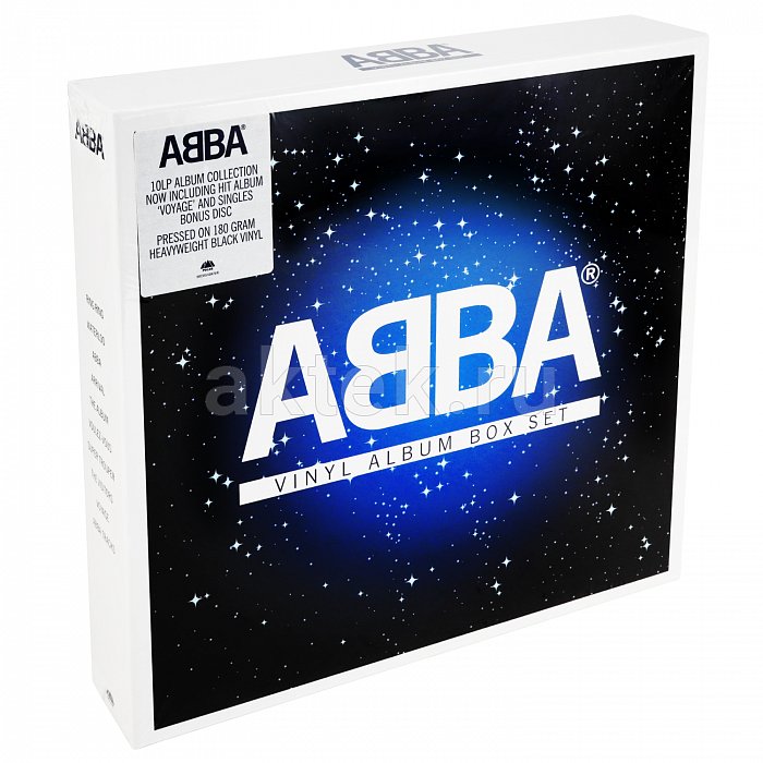 Виниловый бокс-сет ABBA - VINYL ALBUM BOX SET 180 GRAM BLACK VINYL 12" 6