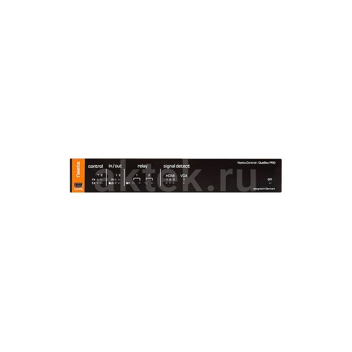 Neets QueBec Pro Black автоматический HDMI/VGA AV-контроллер PoE