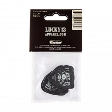 Dunlop L13CP100 Lucky 13 6Pack медиаторы, 1 мм, 6 шт 2