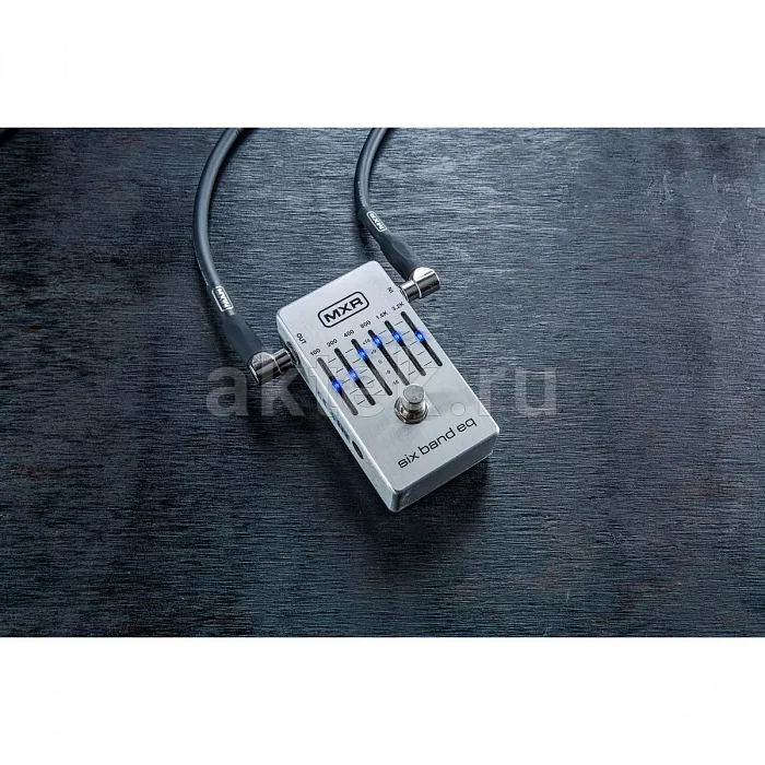 MXR M109S Six Band EQ гитарный эквалайзер ±18 дБ, шумоподавление 6