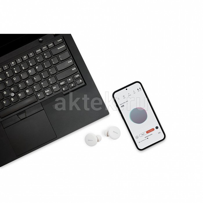 DENON PerL Pro White беспроводные наушники 7