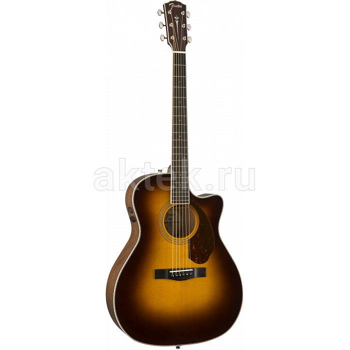Гитара электроакустическая FENDER PM-4CE AUDITORIUM LTD SUNBRST 2