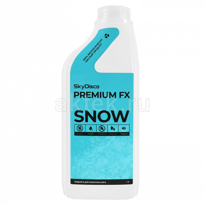 Жидкость для генераторов снега SkyDisco Premium FX Snow, 1л 2