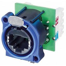 Neutrik NE8FAV-Y110 панельный разъем RJ45 под зажим провода IDC-110