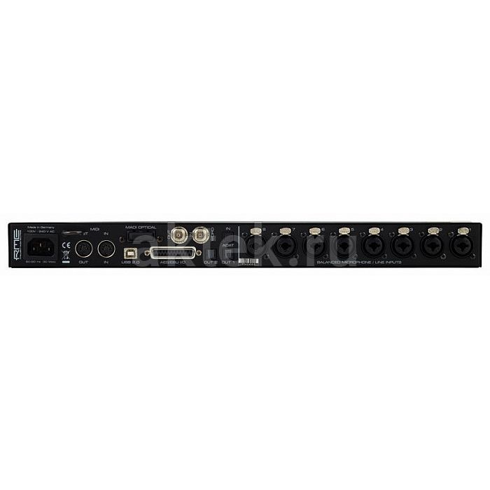 Микрофонный предусилитель RME Octamic XTC 6