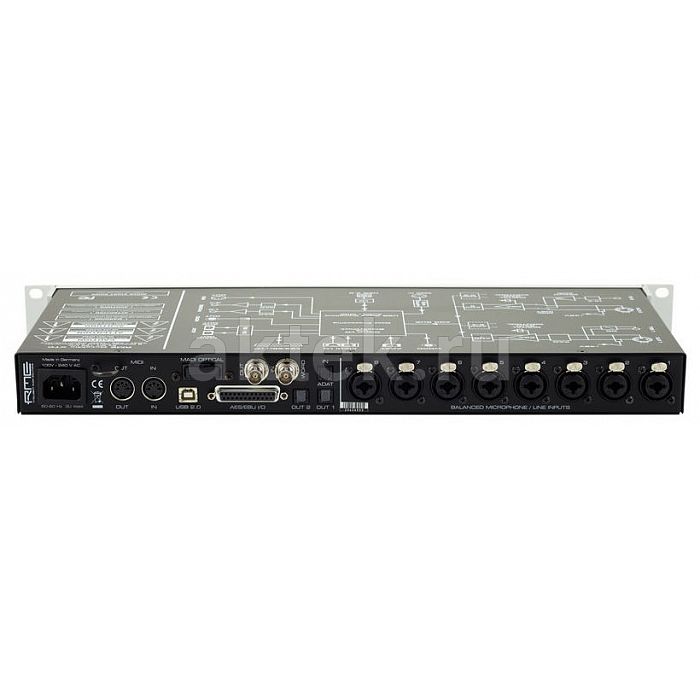 Микрофонный предусилитель RME Octamic XTC 10