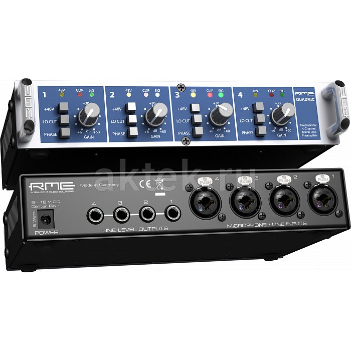 Микрофонный предусилитель RME QuadMic II 2