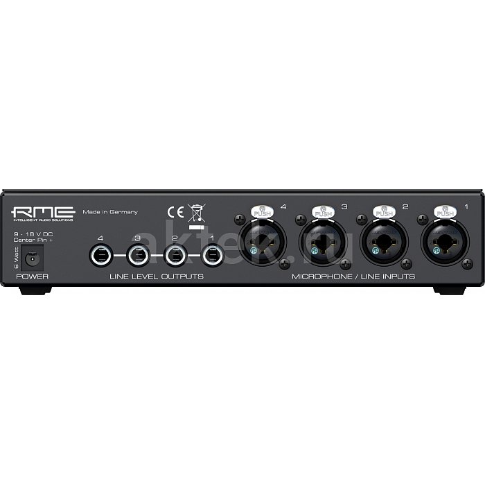 Микрофонный предусилитель RME QuadMic II 4