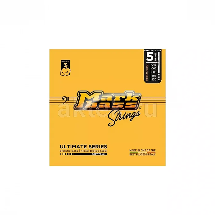 Markbass Ultimate Series MB5ULNP45130LS комплект струн пятиструнной бас-гитары, 45–130