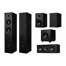 Phaze Audio Tilia 5.1 Black комплект, активный сабвуфер 10дюймов/120Вт