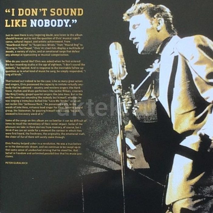 Виниловая пластинка ELVIS PRESLEY - ELVIS 30 #1 HITS 180 GRAM BLACK VINYL 12" 4