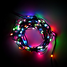 Елочная гирлянда со звездой LED Garland RGBW 10m Bluetooth 2