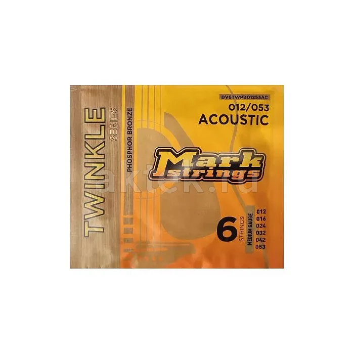 Markbass Twinkle Series DV6TWPB01253AC комплект струн, калибр 12-53
