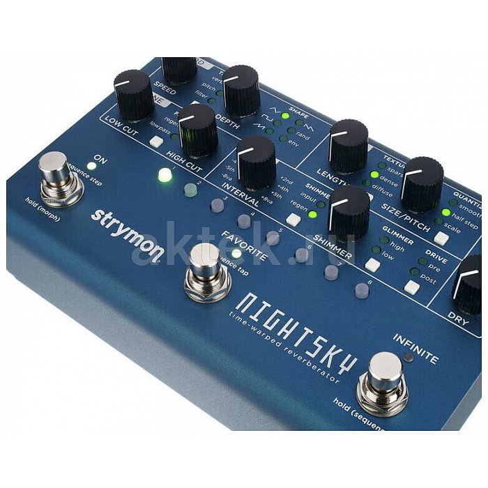 Педаль эффектов реверберации Strymon Night Sky 5