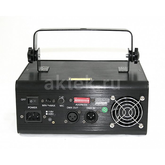 Дискотечный лазер INVOLIGHT SLL150RG-CS 2