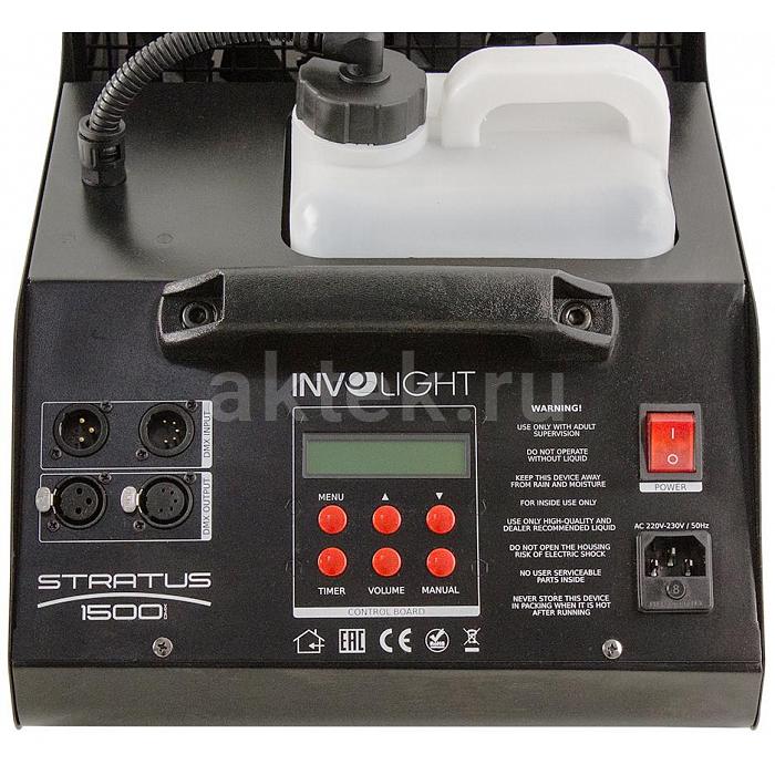Генератор дыма INVOLIGHT STRATUS1500DMX 3