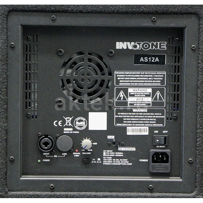 Профессиональная акустическая система Invotone AS12A 3