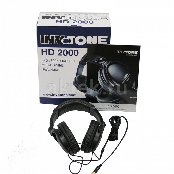 Закрытые мониторные наушники Invotone HD2000 2