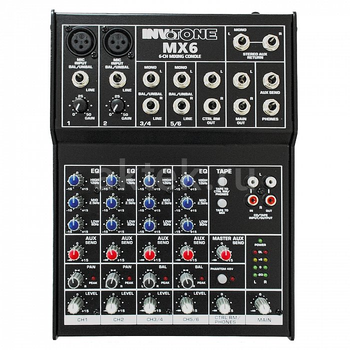 Микшерный пульт Invotone MX6 2
