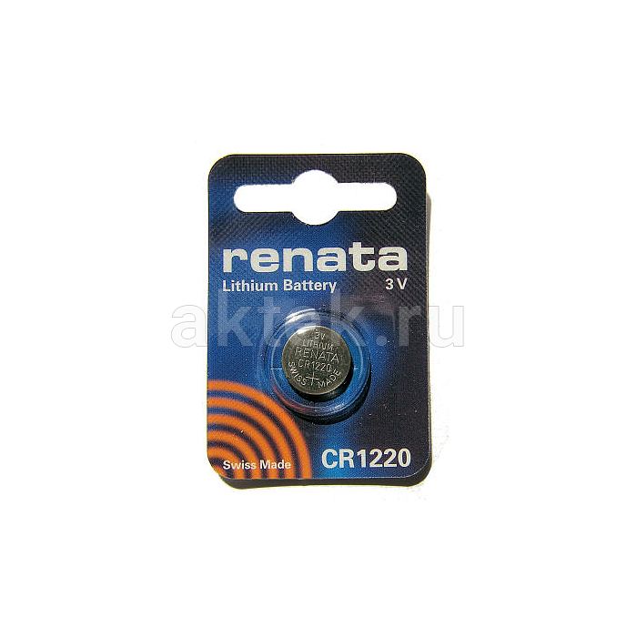 Батарейка таблетка RENATA CR1220 2
