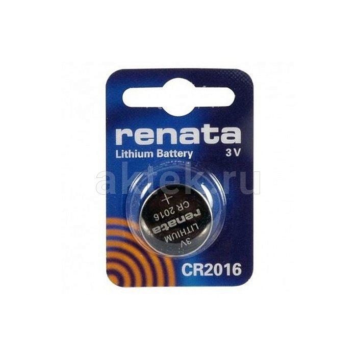 Батарейка таблетка RENATA CR2016 3