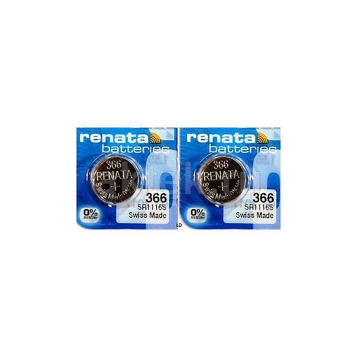 Часовая батарейка RENATA SR1116S 366 2